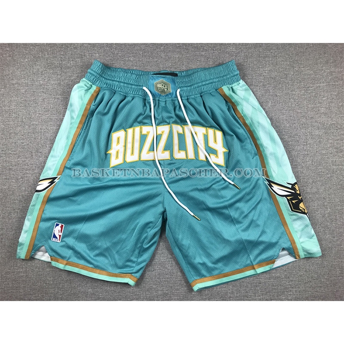 Short Charlotte Hornets Ville Just Don 2023-24 Vert